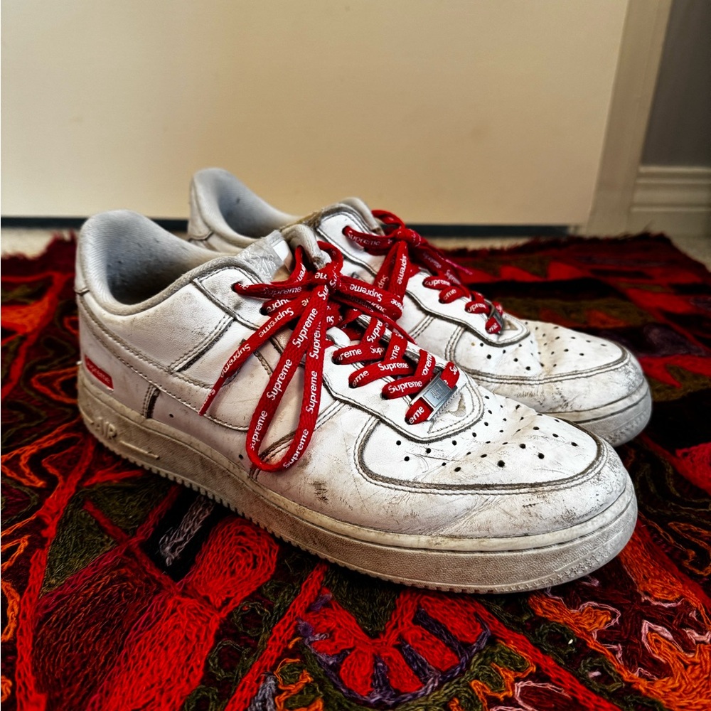 Supreme x Nike Air Force 1 (White)
